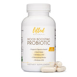 Mood Boosting Probiotic - With Prebiotic GOS - Probiotics for Gut Health - supporting digestive health and immune health
